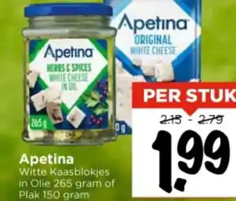 Vomar Voordeelmarkt Apetina aanbieding