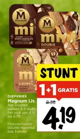 Vomar Voordeelmarkt Magnum IJs aanbieding