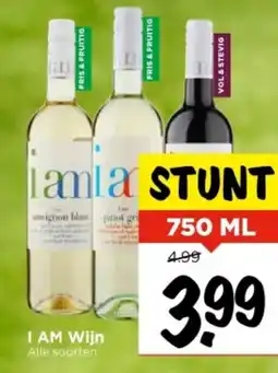 Vomar Voordeelmarkt I AM Wijn aanbieding