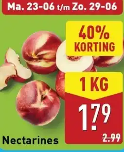 ALDI Nectarines aanbieding