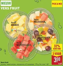 ALDI Vers fruit aanbieding