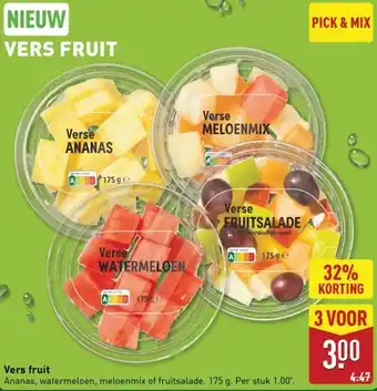 ALDI Vers fruit aanbieding