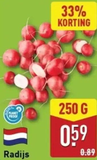 ALDI Radijs aanbieding