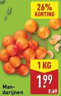 ALDI Mandarijnen aanbieding