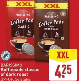ALDI Barissimo Koffiepads classic of dark roast aanbieding