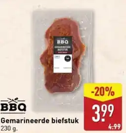 ALDI BBQ Gemarineerde biefstuk aanbieding