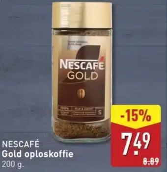 ALDI Nescafe Gold oploskoffie aanbieding