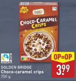 ALDI Choco-caramel crips aanbieding