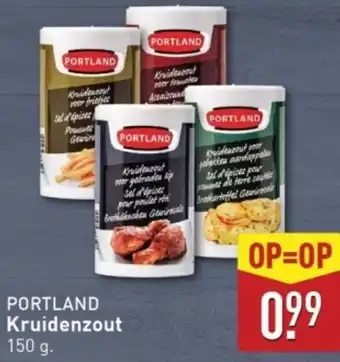 ALDI PORTLAND Kruidenzout aanbieding