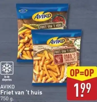 ALDI AVIKO Friet van 't huis aanbieding