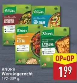 ALDI Knorr Wereldgerecht aanbieding