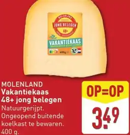 ALDI Vakantiekaas 48+ jong belegen aanbieding