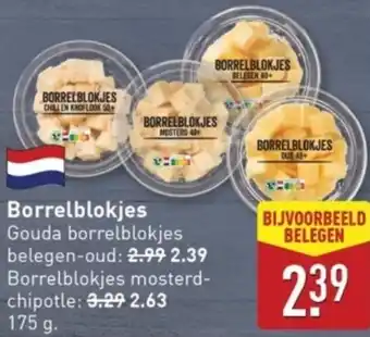 ALDI Borrelblokjes aanbieding