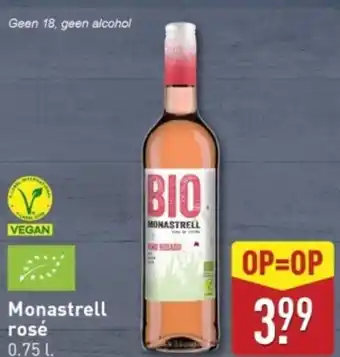 ALDI Monastrell rosé aanbieding