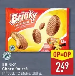 ALDI Brinky Choco fourré aanbieding