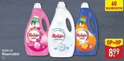 ALDI Robijn wasmiddel aanbieding