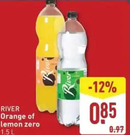 ALDI River Orange of lemon zero aanbieding