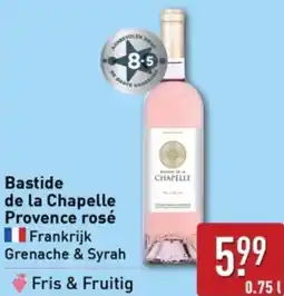 ALDI Bastide de la Chapelle Provence rosé aanbieding