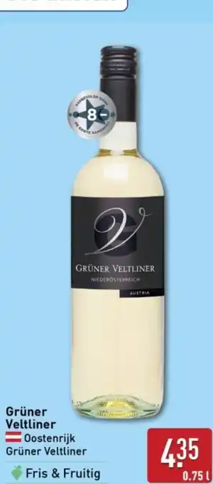 ALDI Grüner Veltliner aanbieding