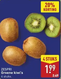 ALDI ZESPRI Groene kiwi's aanbieding