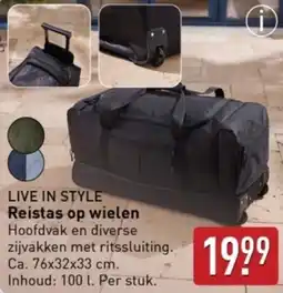 ALDI Live in style reistas op wielen aanbieding