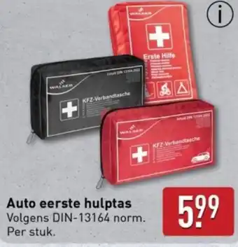 ALDI Auto eerste hulptas aanbieding