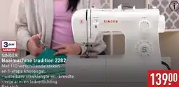 ALDI SINGER Naaimachine tradition 2282 aanbieding