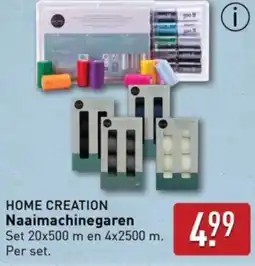 ALDI Home creation naaimachinegaren aanbieding