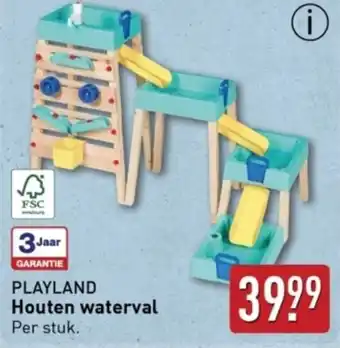ALDI Playland Houten waterval aanbieding