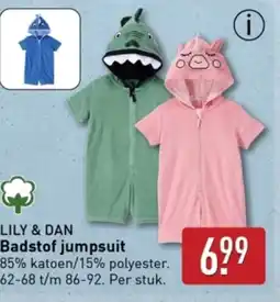 ALDI Lily & dan Badstof jumpsuit aanbieding