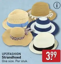 ALDI Up2fashion strandhoed aanbieding