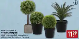 ALDI Home creation grote kunstplant aanbieding