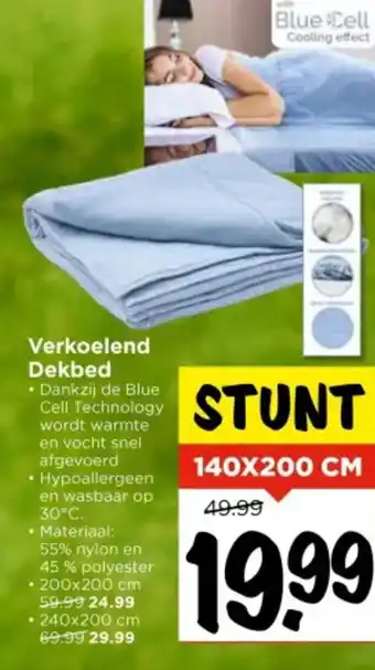 Vomar Voordeelmarkt Verkoelend Dekbed aanbieding