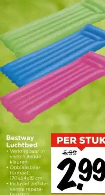 Vomar Voordeelmarkt Bestway Luchtbed aanbieding