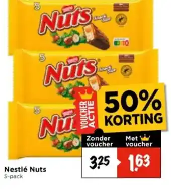 Vomar Voordeelmarkt Nestlé Nuts aanbieding