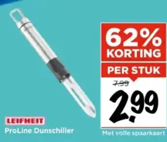 Vomar Voordeelmarkt ProLine Dunschiller aanbieding