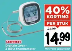 Vomar Voordeelmarkt LEIFHEIT Digitale Oven & BBQ thermometer aanbieding