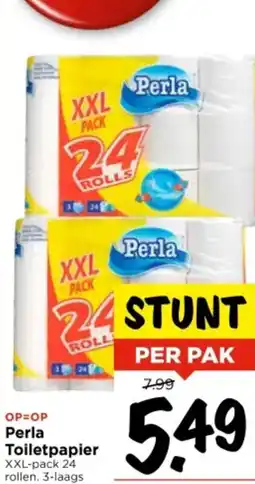 Vomar Voordeelmarkt Perla Toiletpapier aanbieding