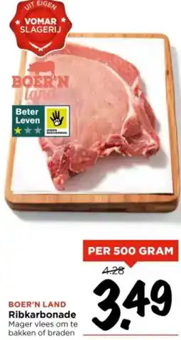 Vomar Voordeelmarkt Boer'n land ribkarbonade aanbieding