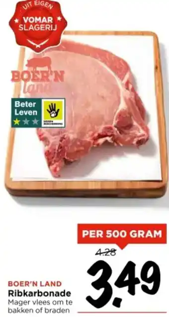 Vomar Voordeelmarkt Boer'n land ribkarbonade aanbieding