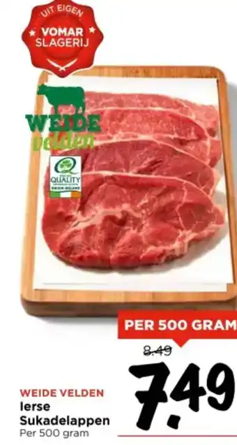 Vomar Voordeelmarkt Weide velden lerse Sukadelappen aanbieding