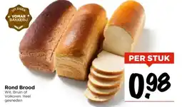 Vomar Voordeelmarkt Rond Brood aanbieding