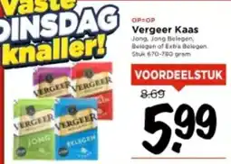 Vomar Voordeelmarkt Vergeer Kaas aanbieding
