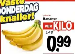 Vomar Voordeelmarkt Bananen aanbieding