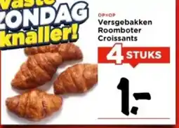 Vomar Voordeelmarkt Versgebakken Roomboter Croissants aanbieding