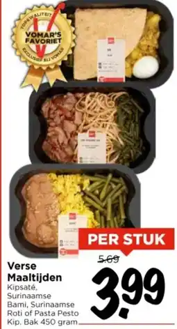 Vomar Voordeelmarkt Verse Maaltijden aanbieding