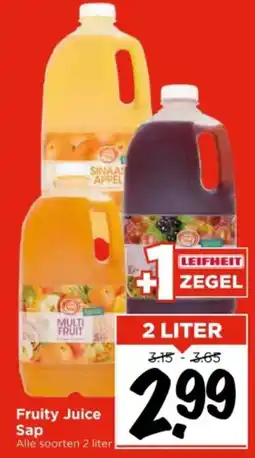 Vomar Voordeelmarkt Fruity Juice Sap aanbieding