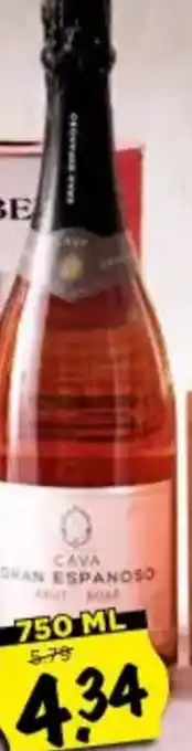 Vomar Voordeelmarkt CAVA GRAN ESPANOSO aanbieding