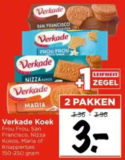 Vomar Voordeelmarkt Verkade koek aanbieding