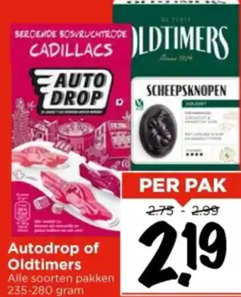 Vomar Voordeelmarkt Autodrop of Oldtimers aanbieding